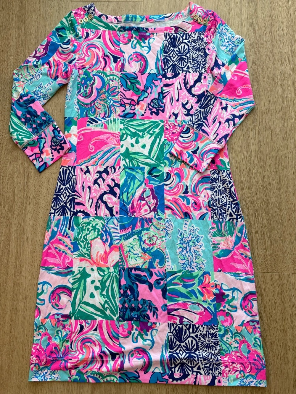 Lilly Pulitzer Mini Sophie Dress in Patch to Match - Size XS